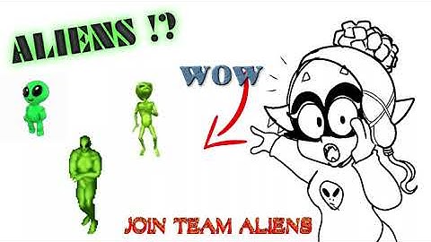 Splatoon 3 Team Alien AD