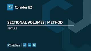 Corridor EZ - Sectional Volumes | Method
