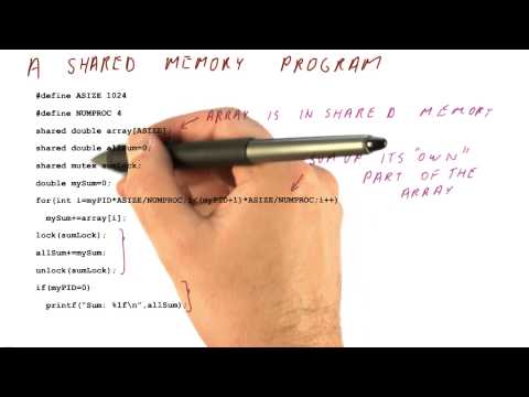 A Shared Memory Program - Georgia Tech - HPCA: Part 5