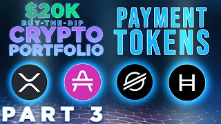 $20K Crypto Portfolio Build pt. 3 | Payment Tokens