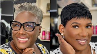 Elegant & Super Cute Short Natural Hairstyles for OLDER WOMEN OVER 50 That Gives Chills | Wendy Styl