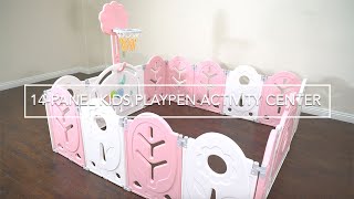 AmazingForLess : 14-Panel Kids Playpen Activity Center