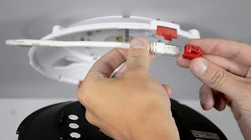 How to install AXIS P3735-PLE, AXIS P3737-PLE, and AXIS P3738-PLE in the ceiling