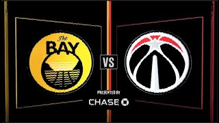 Den State Warriors Intros Vs Wizards Mar. 1. 2020 Chase Center