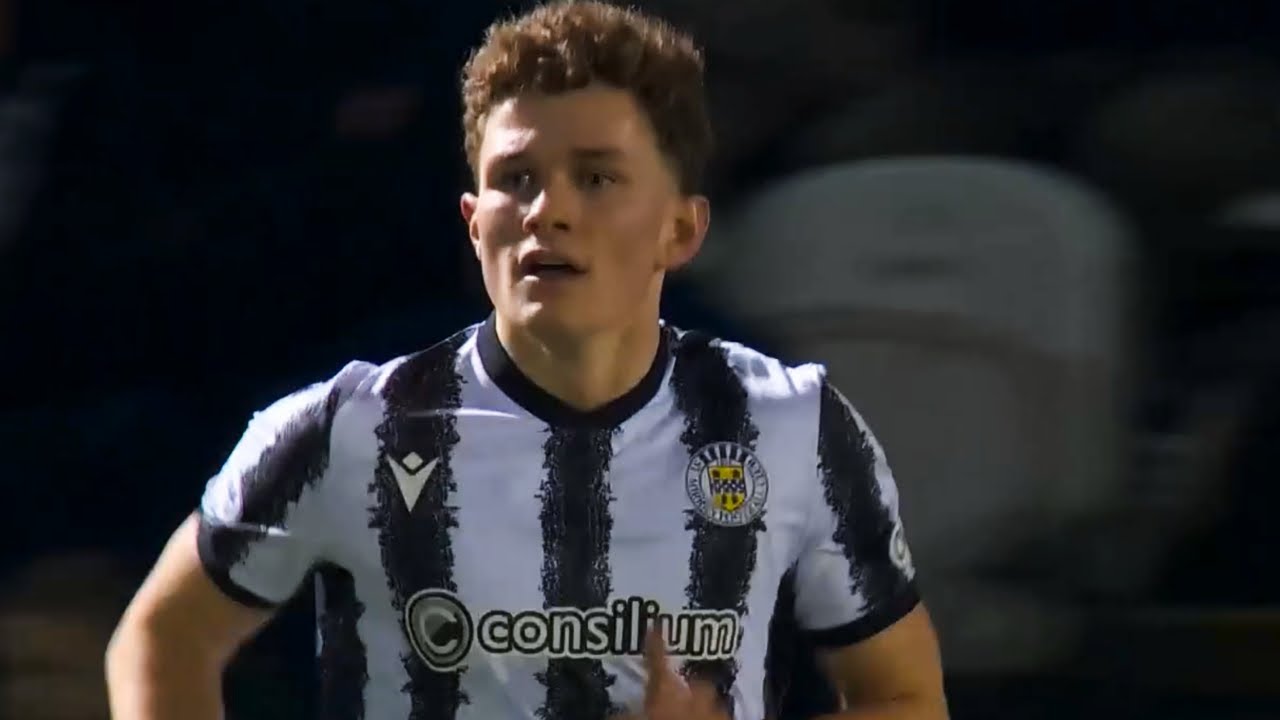 Jacob Devaney Debut vs Hearts