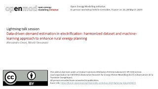 Data-driven demand estimation in electrification