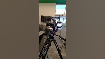 Small Video Interview Setup. #interview #filmmaking #sonyfx3