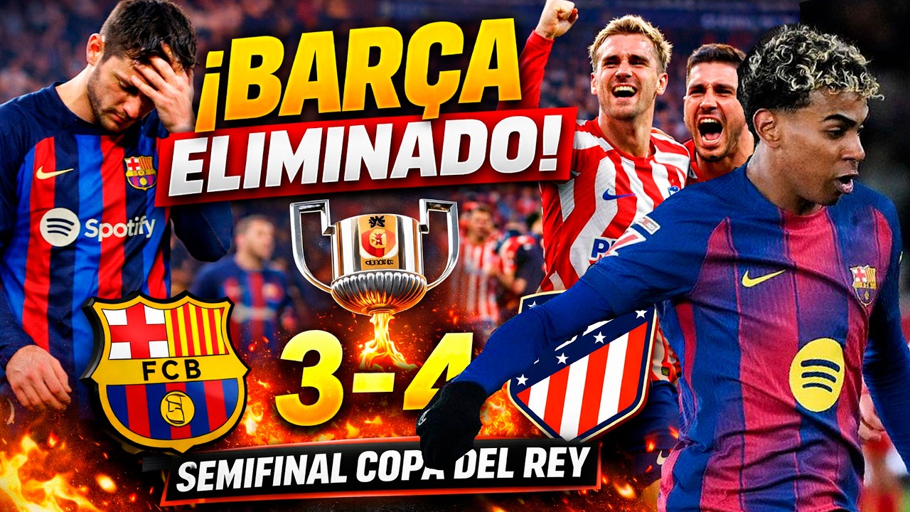 ESTA FUE MI REACCION AL VER AL BARCELONA ELIMINADO!!