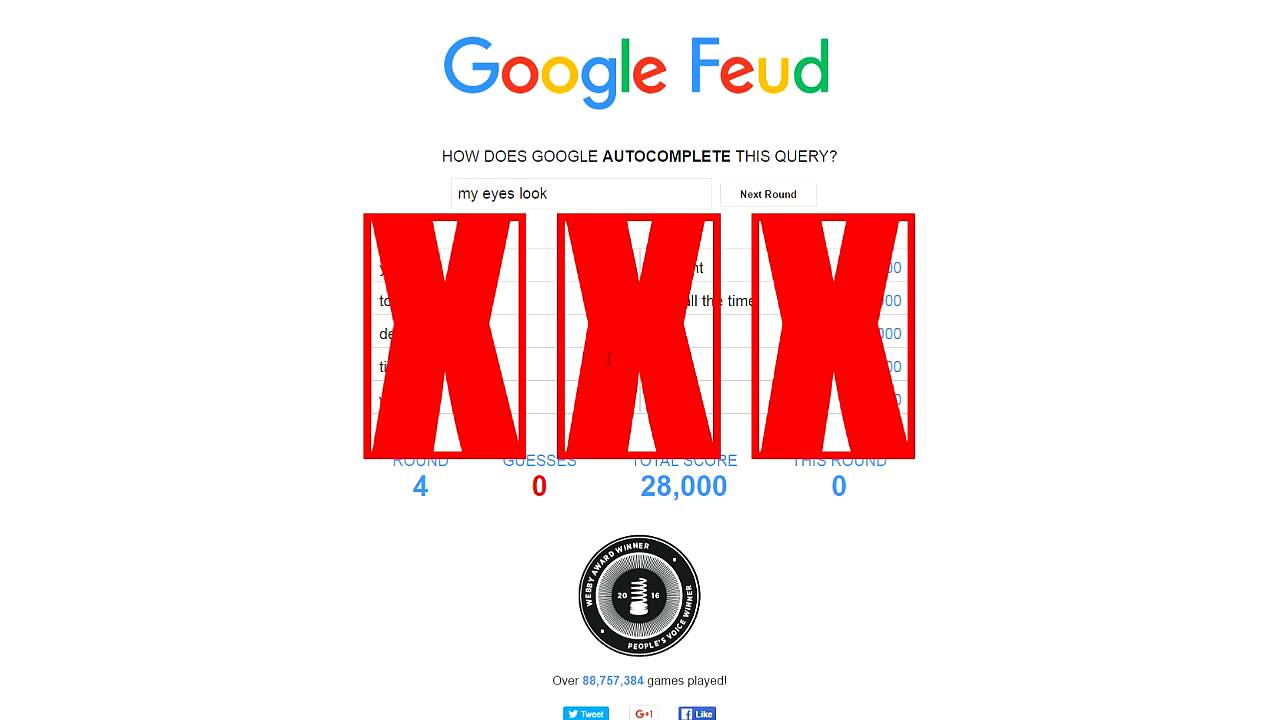 Can You Beat Google Feud?