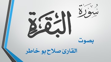 002 سورة البقرة .. صلاح بو خاطر .. القرآن هدى للمتقين