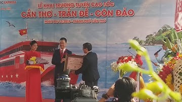 Côn Đảo Express 36 được trao tặng bằng chứng nhận Kỷ lục Tàu cao tốc hai thân lớn nhất Việt Nam
