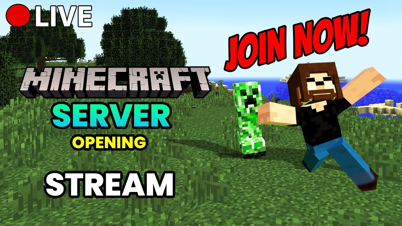 Join To Play Minecraft Together (on Our New Server) - YouTube
