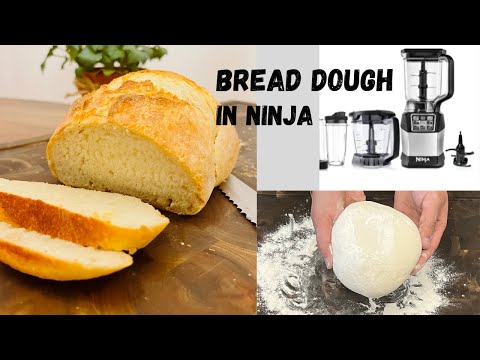 HOMEMADE BREAD How to make bread dough in food processor Ninja bread dough recipe DeSK How2