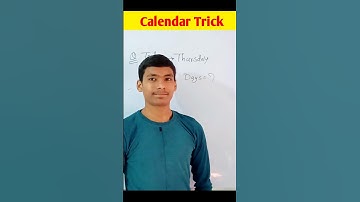 Calendar Trick | Reasoning  | Maths | Aptitude #maths #shorts #mathstricks #reasoning #shortsfeed