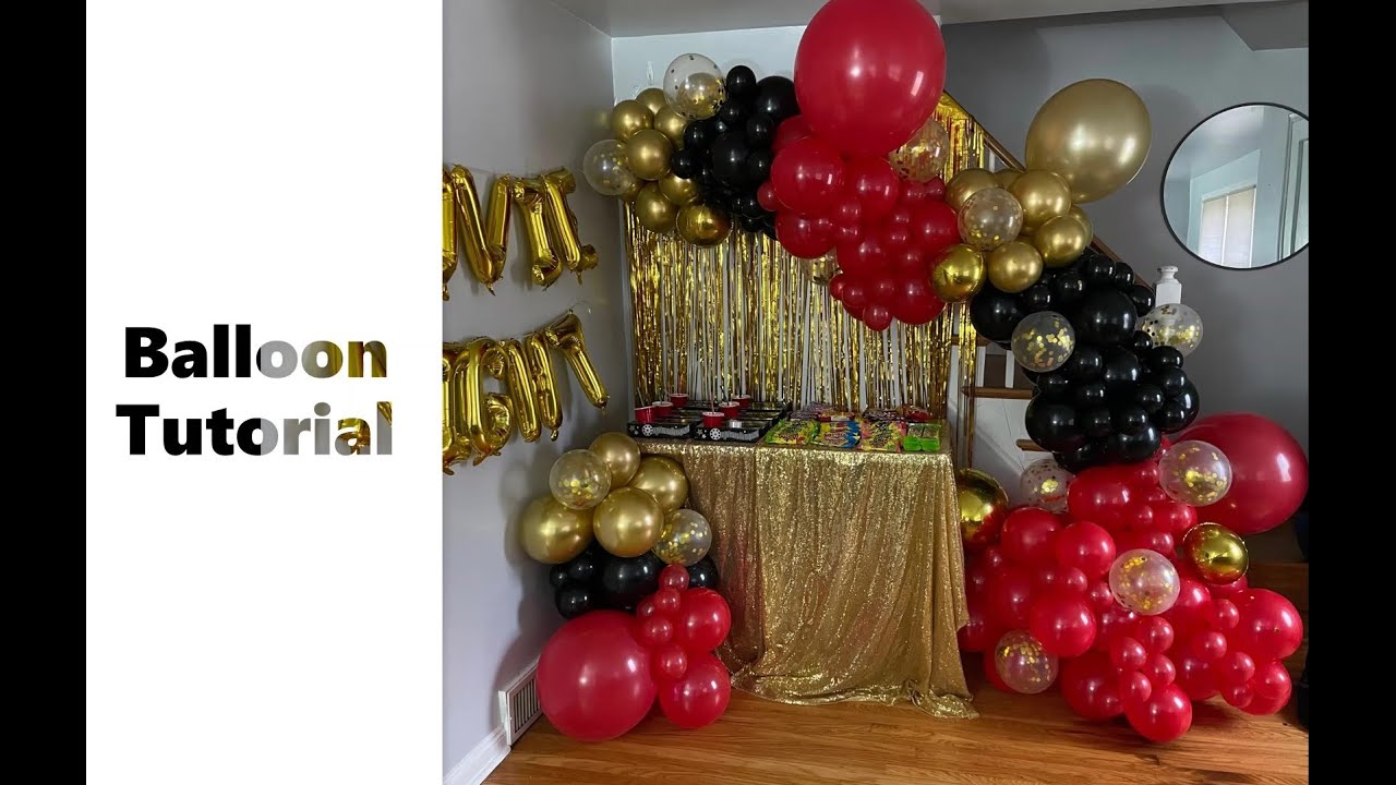 Balloon Garland Tutorial | DIY | How to - YouTube