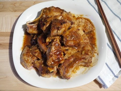 蜜糖蒜香豬扒 Honey Garlic Ginger Pork Chop (a home staple in HK)