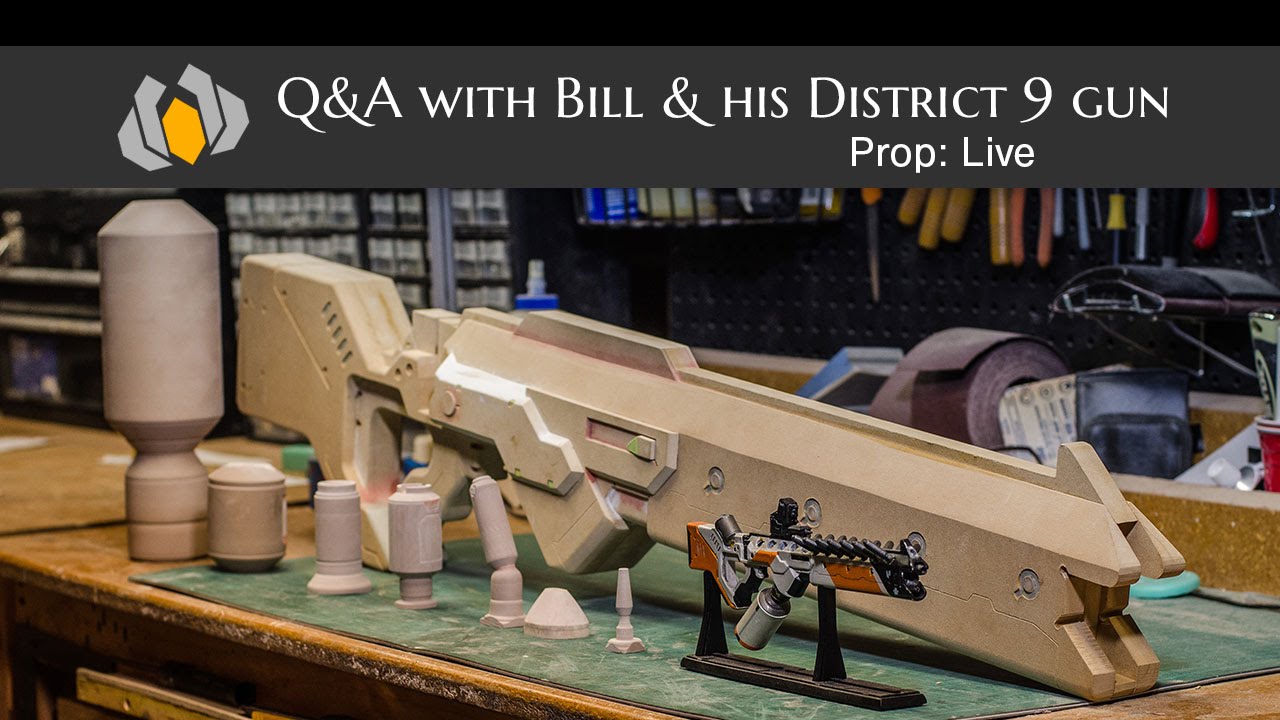 Prop: Live - Q&A with Bill and his District 9 Gun - 6/18/2015