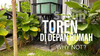 Setup Toren Di Depan Rumah, Citra Maja Raya