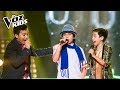 Juan David, Samuel Morales y Tono cantan Bonita - Batallas | La Voz Kids Colombia 2018