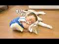 寝つきの悪い一才児が認めた温かくてモフモフな極上枕がこちらです・・・笑