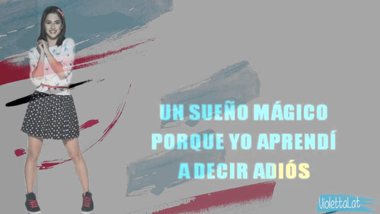 Violetta 3 - Aprendí a Decir Adiós (Lodovica Comello) (Karaoke Instrumental)