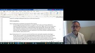 MBA 631 Class Project Summary