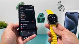 How to Setup & Activate Apple Watch Ultra with iPhone 15 Pro