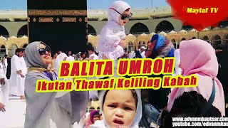 Umrah bawa Balita dibawah 2 tahun - anak kecil - bayi umroh lucu banget | Little Baby Goes Umra
