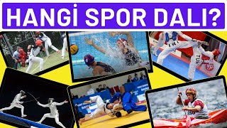 Spor Dalları Bulmaca. Olimpik Dallar. Voleybol, Cimnastik, Tekvando, Okçuluk, Futbol, Basketbol
