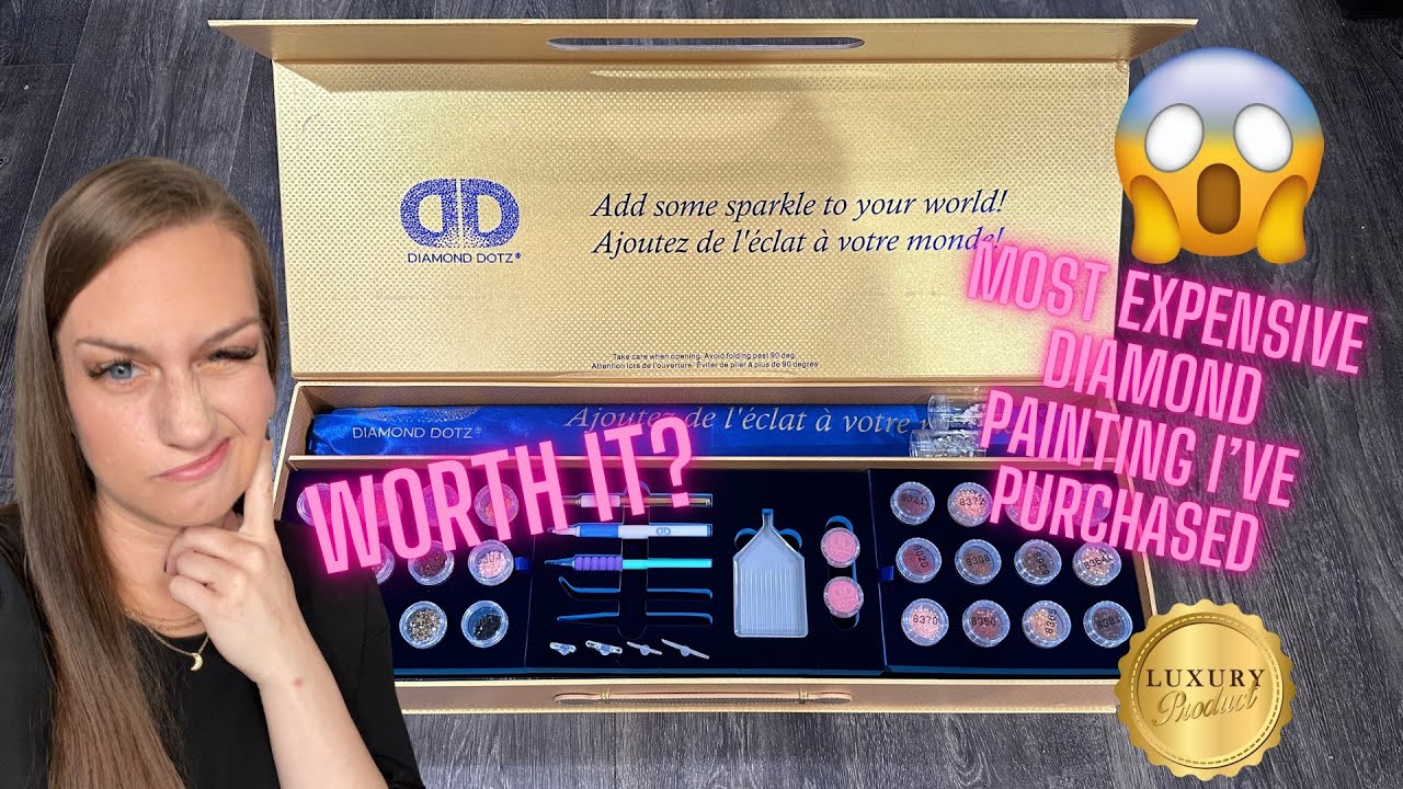 Unboxing the Most Expensive Diamond Painting I’ve Ever bought! Diamond