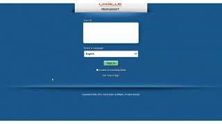 Establishing Access to the PeopleSoft Financials System 9.2