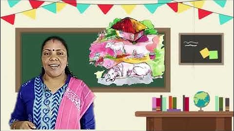 Std 3 English Unit 1 Class 07 White Board   ASD