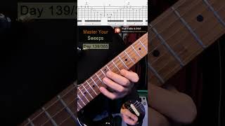 Day 139 - 2026 Challenge #sweeppicking #arpeggios #sweeps #day139 #2026challenge