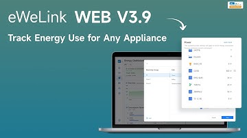 eWeLink WEB V3.9 - Track Energy Use for Any Appliance!