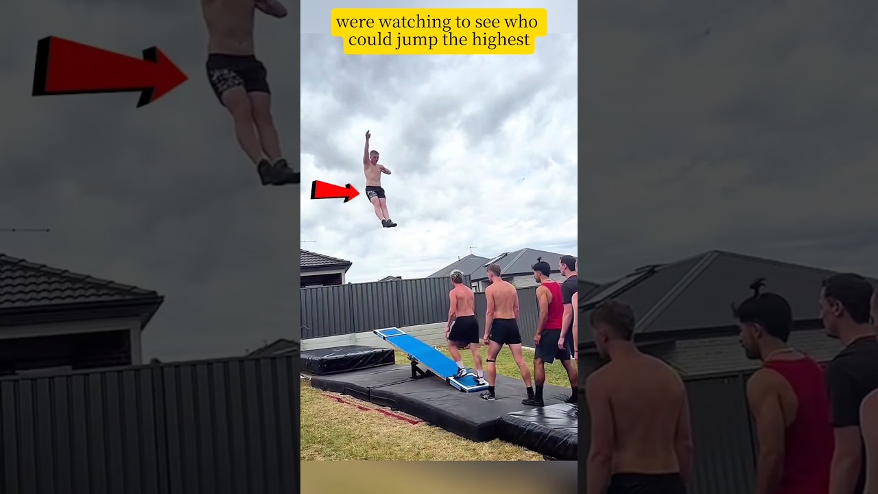 Последний прыжок всех шокировал 😱🔥 