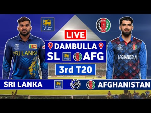 Sri Lanka vs Afghanistan T20 Live Scores 
