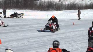 007 Snowmobile Acceleration Test 1