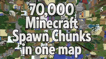 70000 minecraft spawn chunks in one map: the Reef by @leonardr