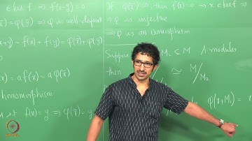 Lecture 9 - Isomorphism Theorems and Operations on Modules