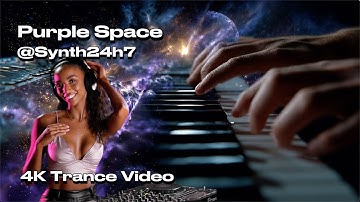 Purple Space – Uplifting Trance Voyage with Euphoric Layers and Cosmic Energy | 4K Music Video