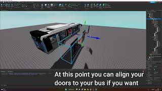 Install my animated door scripts on A-Chassis bus [ROBLOX TUTORIAL]