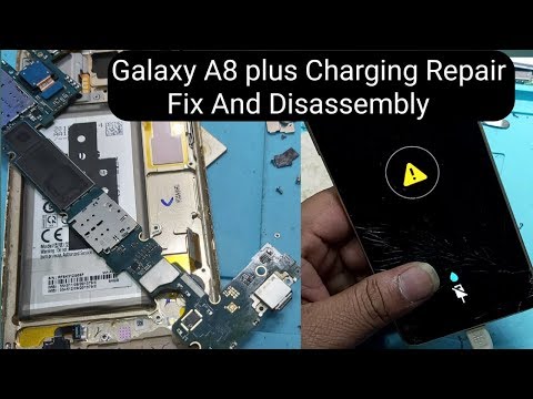 Samsung Galaxy A8 plus Charging Repair Fix