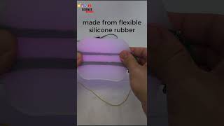 robotic skin with silicone rubber and conductive fabric | science project