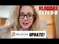 VLOGMAS DAY 8-9 | Peloton Bike Update | Kohl's Cash