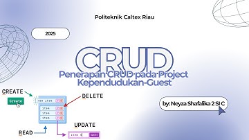 CRUD: Penerapan CRUD pada Kependudukan-Guest