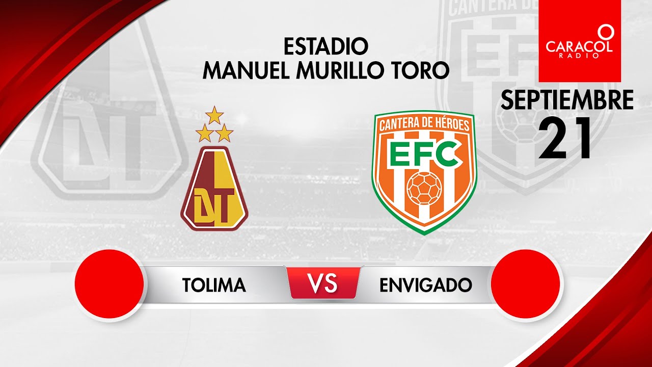 EN VIVO | Deportes Tolima vs Envigado - Liga Colombiana por el Fenómeno ...