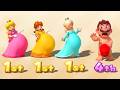 Mario Party The Top 100 Minigames - Peach, Daisy &amp; Rosalina Take On Mario! (Master CPU)