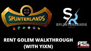 RENT GOLEM WALKTHROUGH (WITH YIXN)