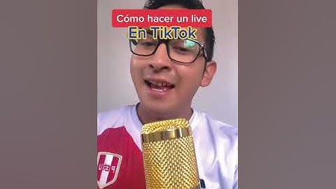 Cómo hacer mi primer LIVE en TIKTOK, PASO a PASO 👿 👿