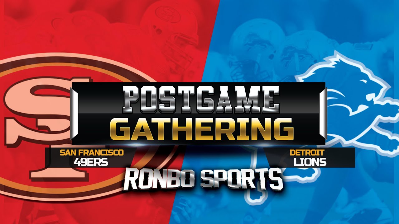San Francisco 49ers vs Detroit Lions Week 1 2021 Postgame Fans Gathering